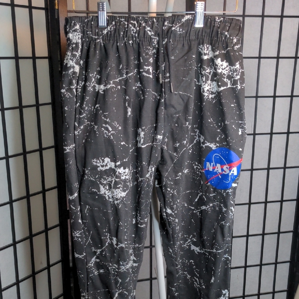 NAVY YARD NASA Black and White Joggers